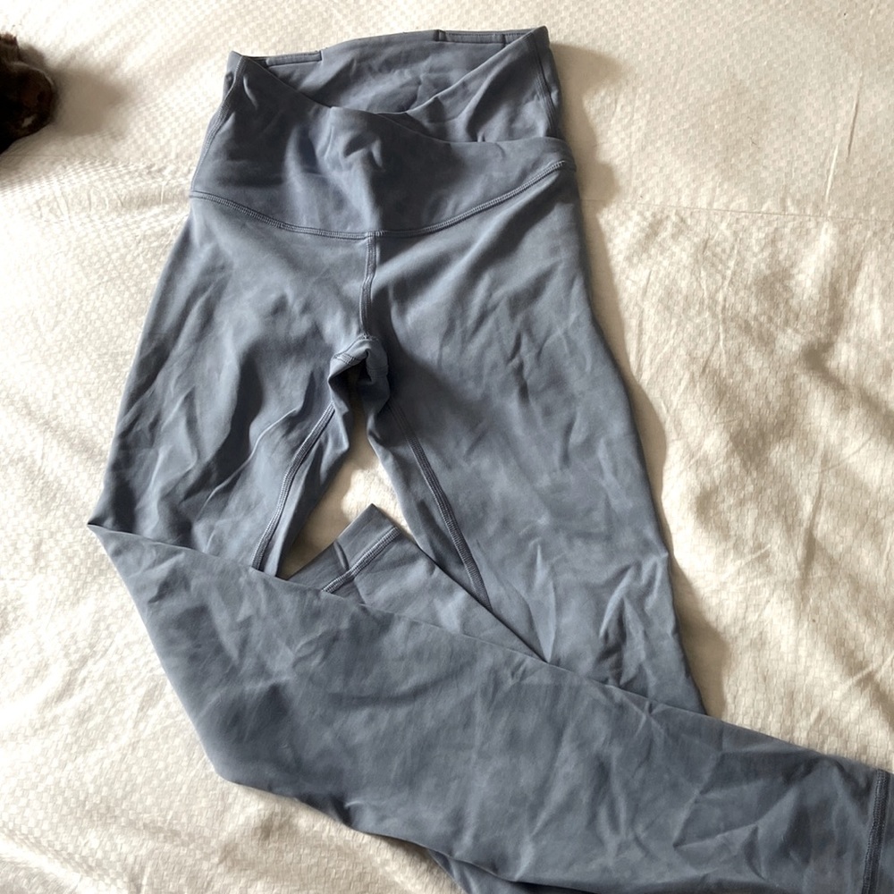 Lululemon Blue crossover leggings